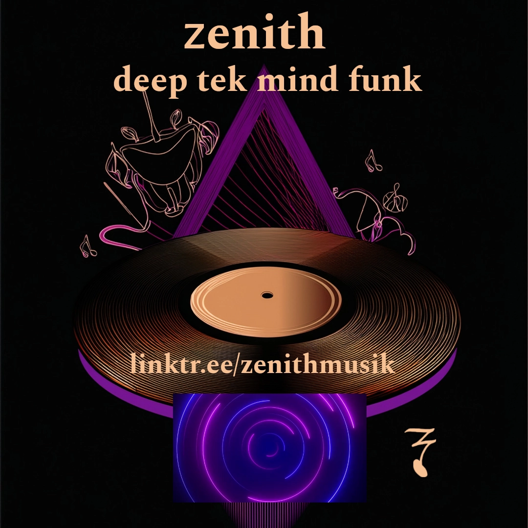 Zenith's Deep Tek Mind Funk covert art