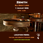 Zenith DJing 7. August 2026