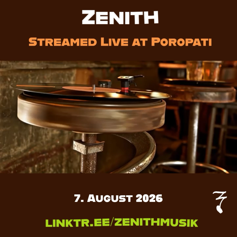 Read more about the article DJ Mix: Zenith Streamed Live at Poropati 7. August 2026 released